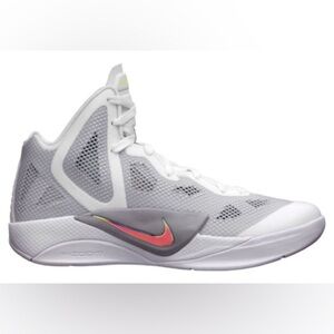 Nike Zoom Hyperfuse 2011 – Off White – Metallic Luster – Wolf Grey – Volt, sz 8